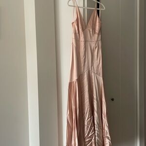Jill Stuart New with tags Satin Rosy Nude gown